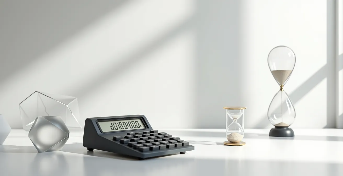 Grafische Darstellung der Break-Even-Entwicklung einer Lebensversicherung über Jahre