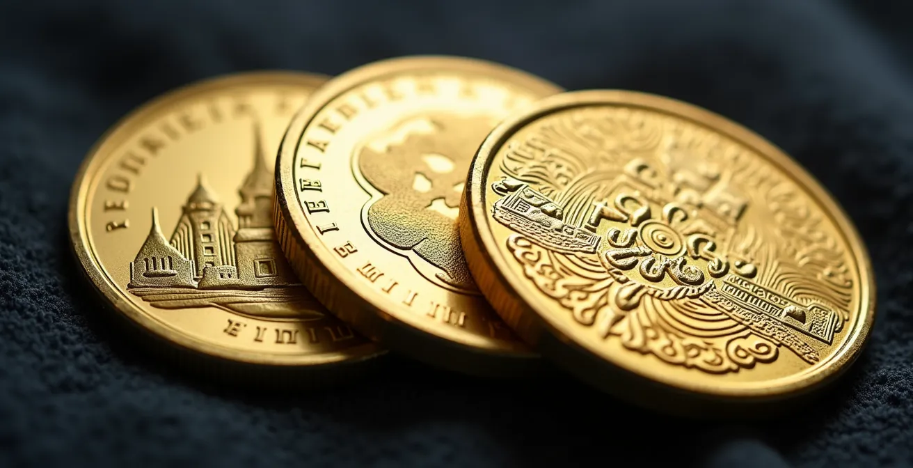 Darstellung eines diversifizierten Drei-Regionen-ETF-Portfolios