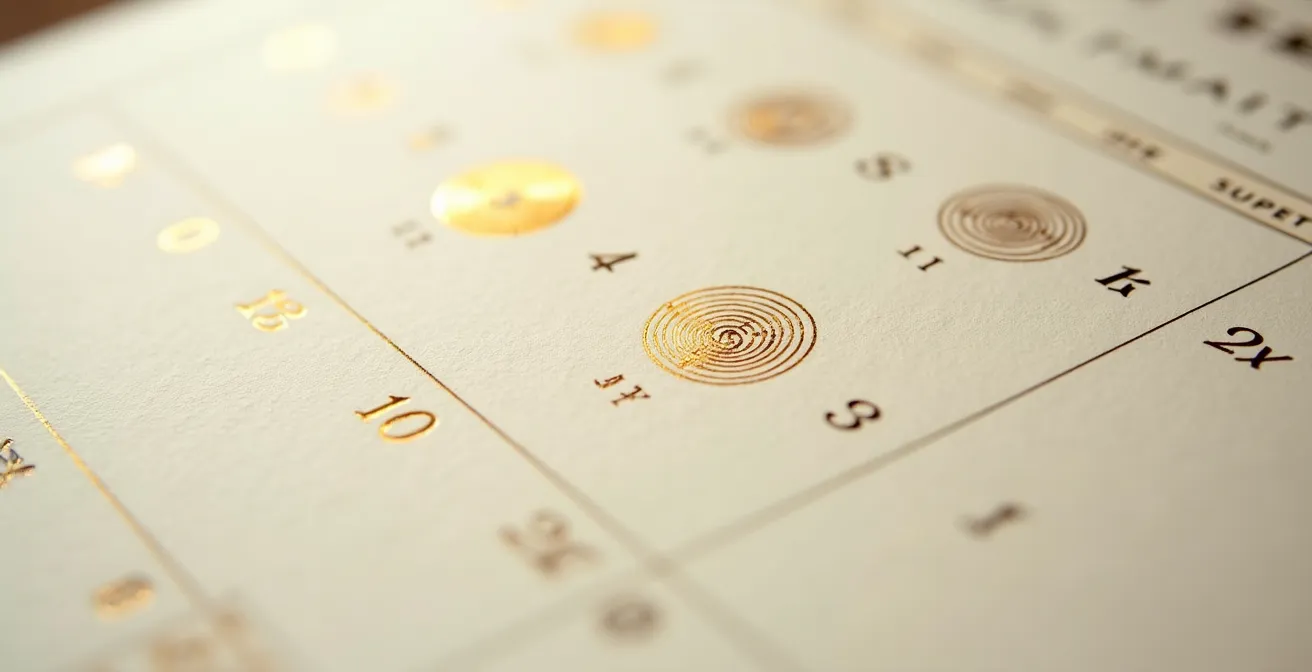 Kalender und Tracking-Tools für regelmäßige Vermögensübersicht