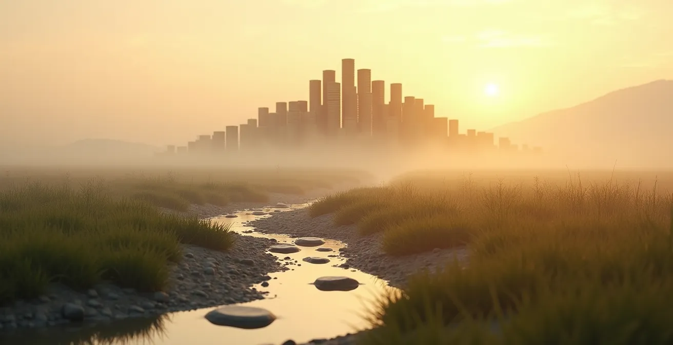 Visualisierung des Zeitfaktors beim Vermögensaufbau, die zeigt, wie kleine frühe Investitionen große späte Investitionen überholen.